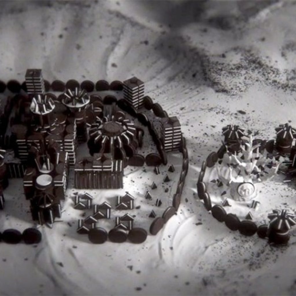 Oreo divulga vídeo para abertura de Game of Thrones usando bolachas da marca