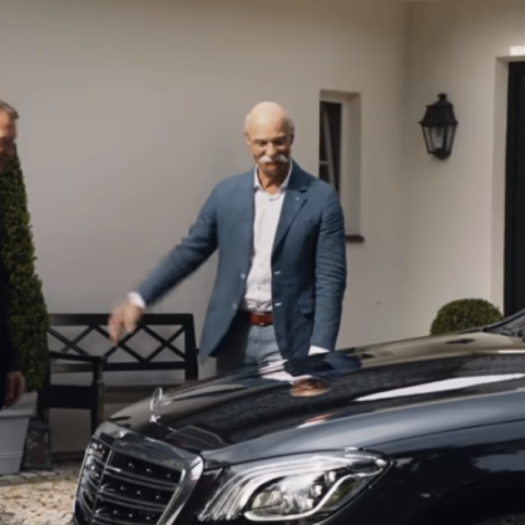 BMW celebra a aposentadoria do CEO da Mercedes-Benz em nova campanha