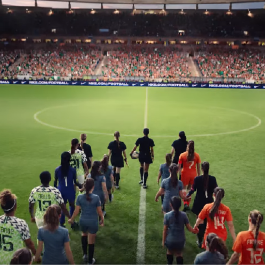 Nike celebra a Copa do Mundo de Futebol Feminino em nova campanha
