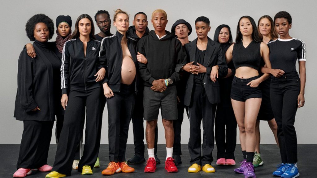 Adidas lança campanha sobre empoderamento feminino mas convida Pharrell Williams para assinar a coleção