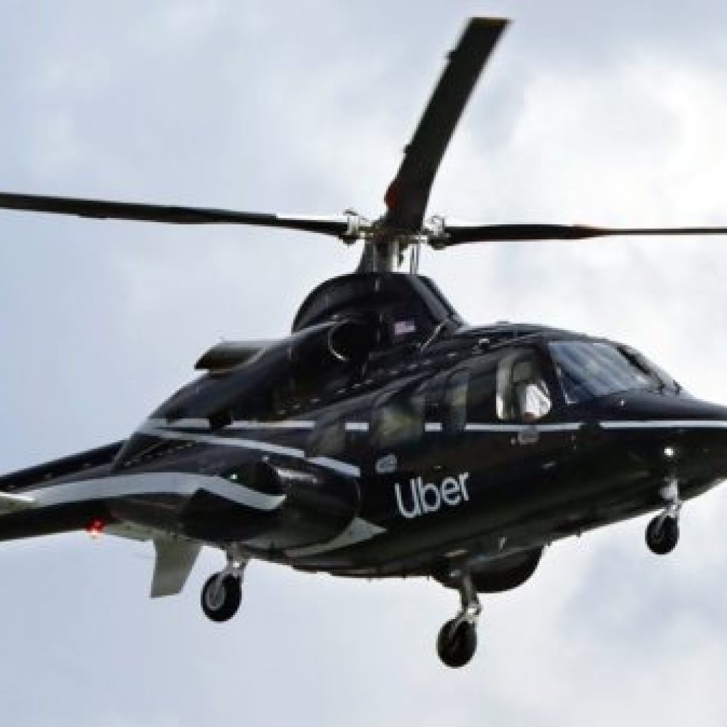 Uber expande serviço de helicóptero para todo o território dos Estados Unidos